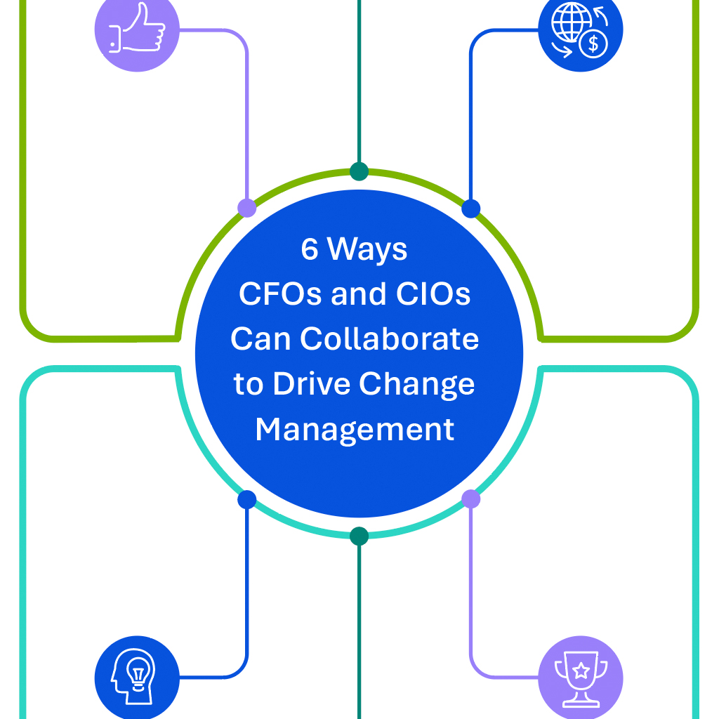 6 Ways CFOs and CIOs Can Collaborate to Drive Change Management